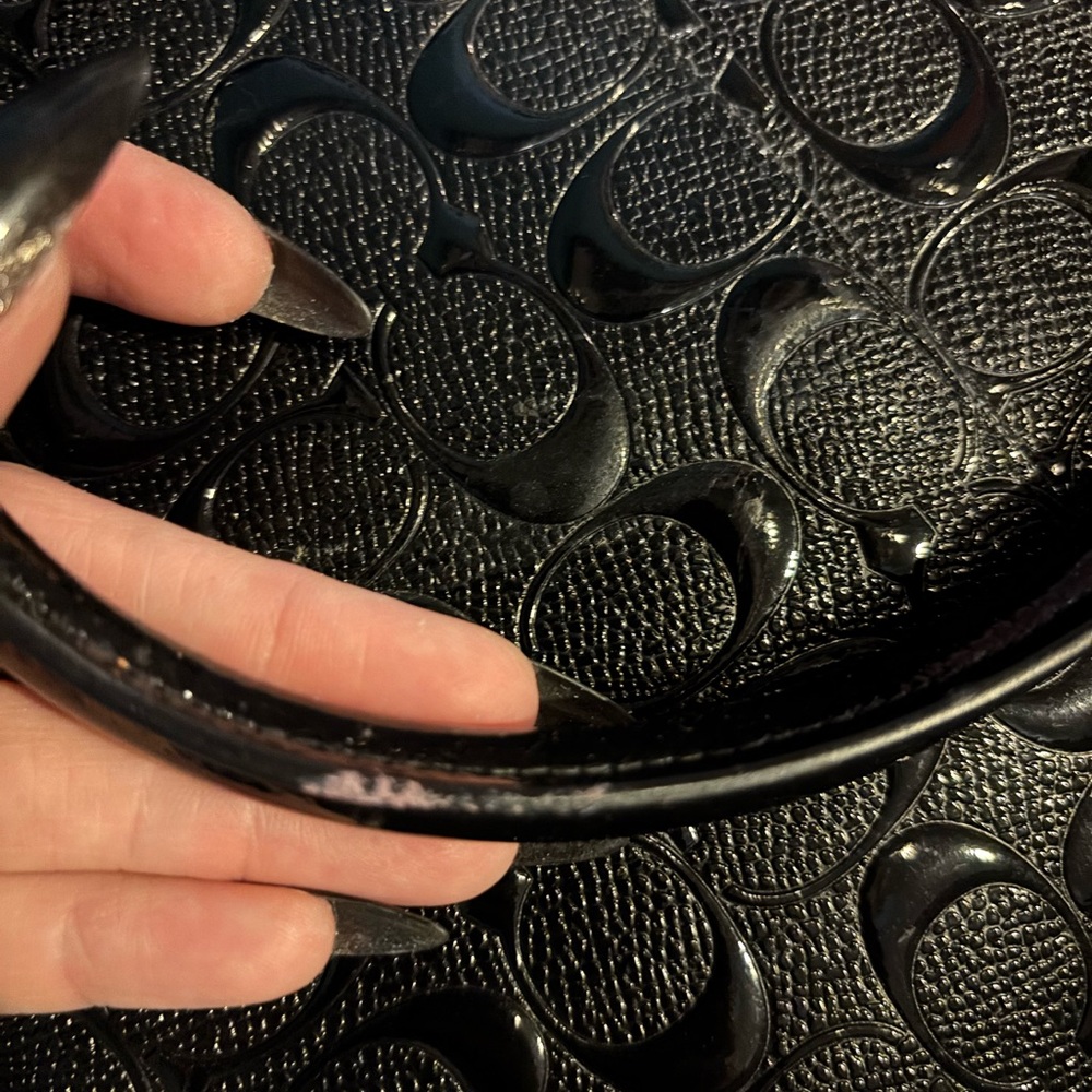Coach Black Signature Satchel - Picture 7 of 7
